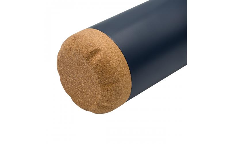 Butelka termiczna z korkowym spodem Jowi 500 ml, granatowy