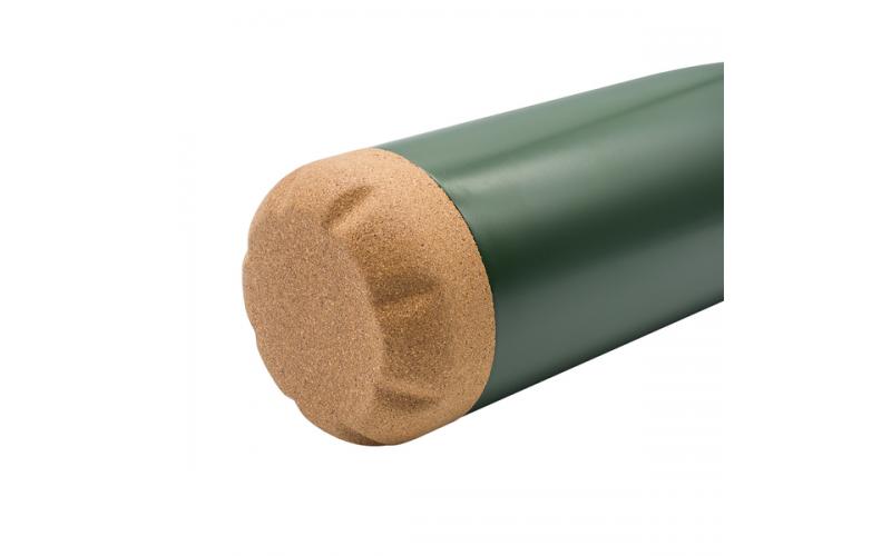 Butelka termiczna z korkowym spodem Jowi 500 ml, ciemny zielony