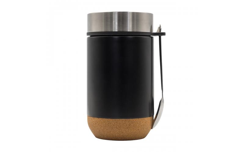 Pojemnik próżniowy Basilan 400 ml, czarny