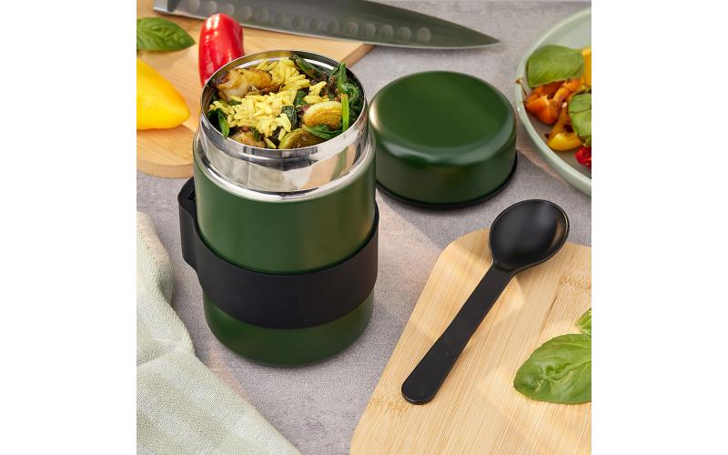 Pojemnik próżniowy 460 ml Vajxo, ciemny zielony