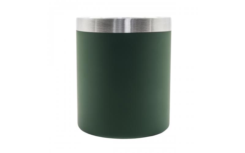 Kubek stalowy Magaro 300 ml, ciemny zielony