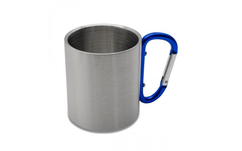 Kubek stalowy Denali 220 ml, niebieski