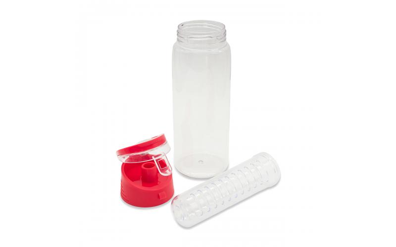 Bidon Fruvita 700ml, czerwony