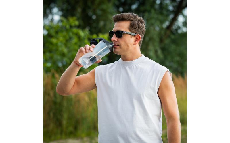 Shaker SmoothMix 700 ml, czarny