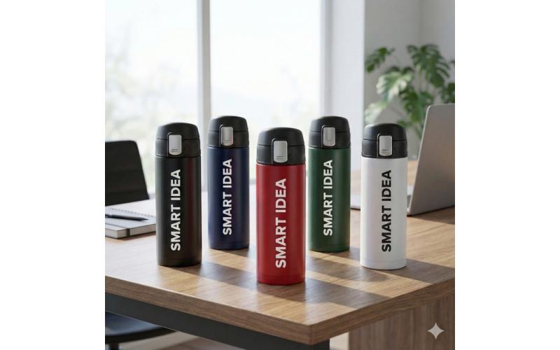 Kubek termiczny Bergen 340 ml, biały