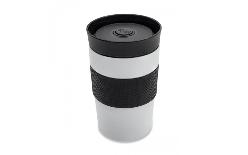 Kubek termiczny Husavik 320 ml, biały