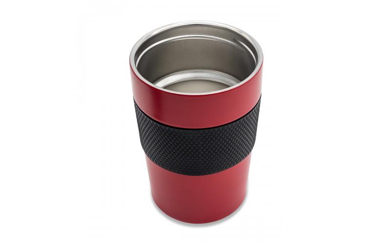 Kubek termiczny Husavik 320 ml, czerwony