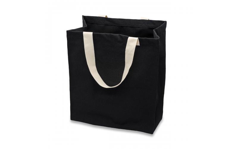 Torba z bawełny 340 g/m2 Lisburn, czarny