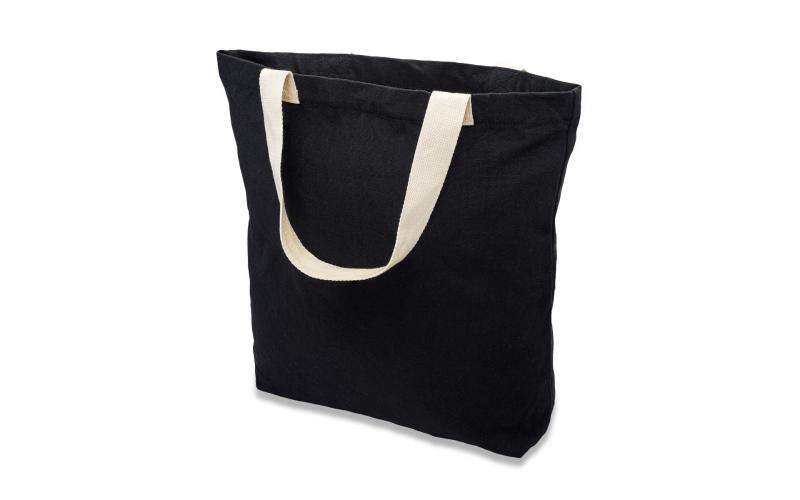 Torba z bawełny 340 g/m2 Batley, czarny