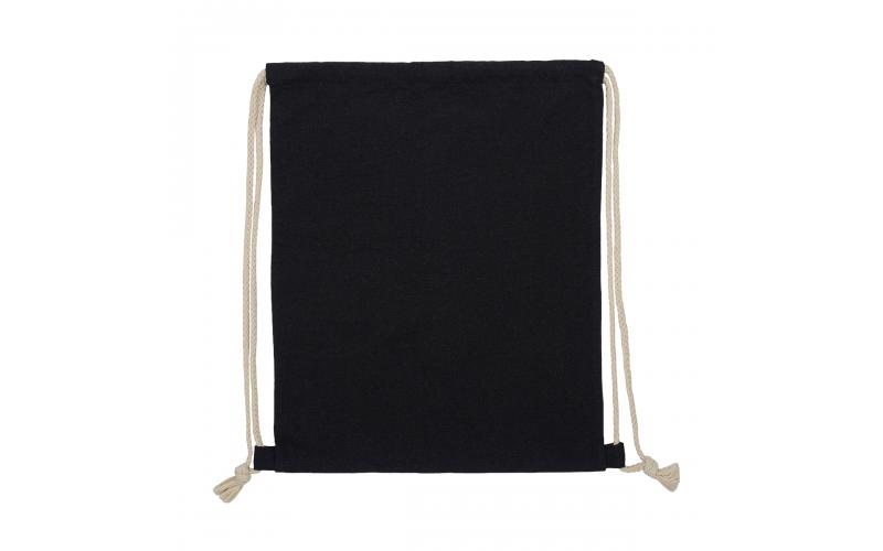 Plecak bawełniany 340g/m2 Preston, czarny
