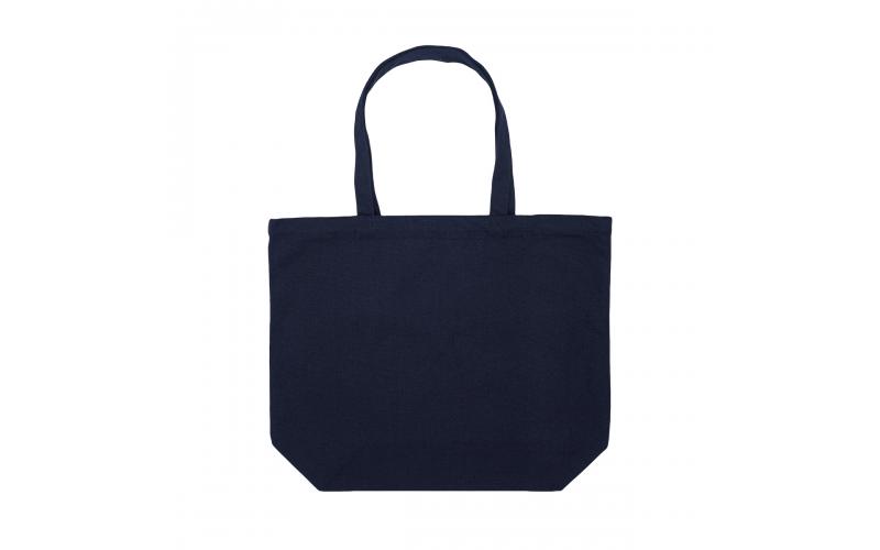 Torba z bawełny 340g/m2 Kinia, granatowy