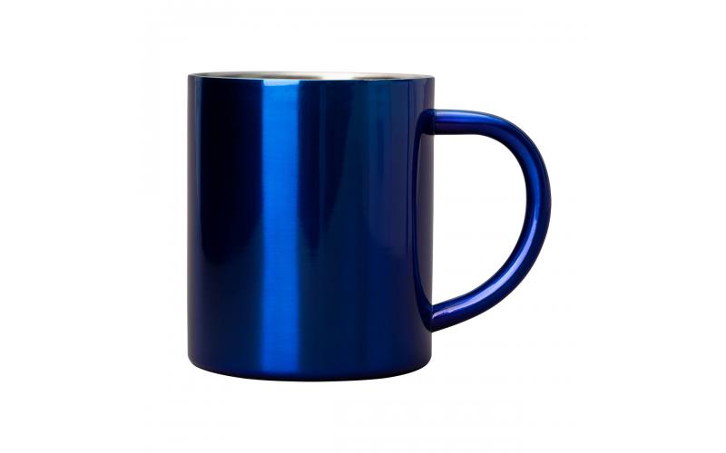 Kubek stalowy Stalwart 300 ml, niebieski