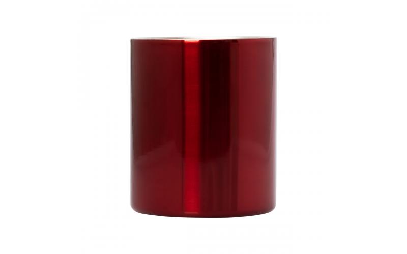 Kubek stalowy Stalwart 300 ml, czerwony