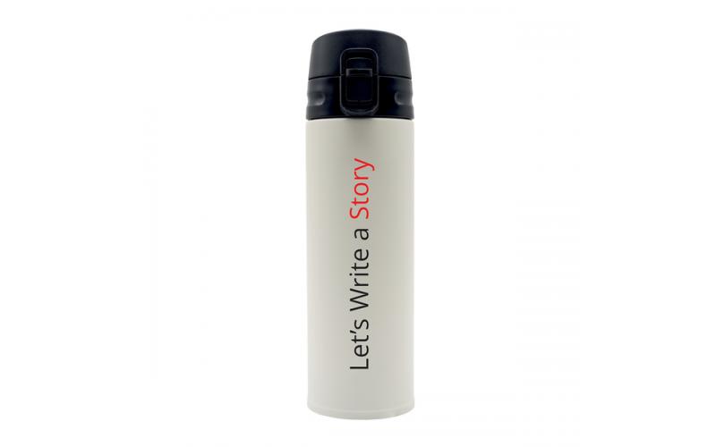 Kubek termiczny Olten 400 ml, biały