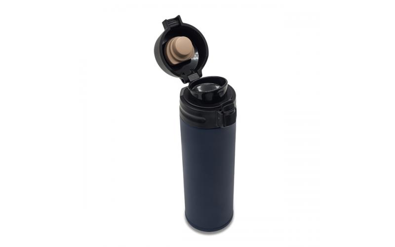 Kubek termiczny Olten 400 ml, granatowy