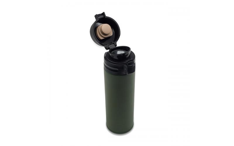 Kubek termiczny Olten 400 ml, ciemny zielony