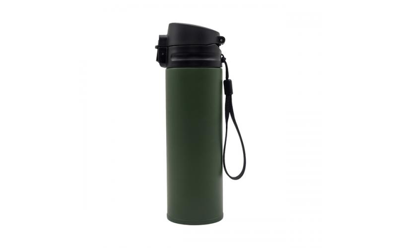 Kubek termiczny Olten 400 ml, ciemny zielony