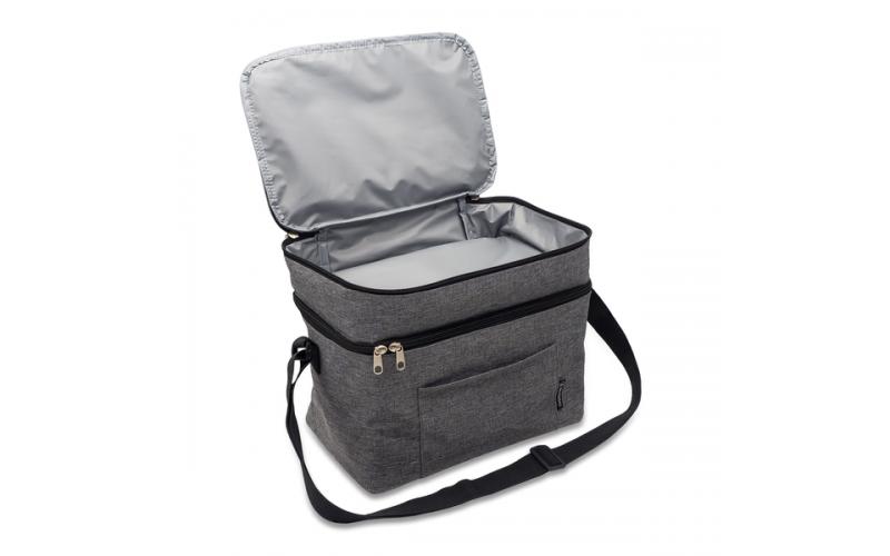 Torba termoizolacyjna na lunch RPET Gabri, szary
