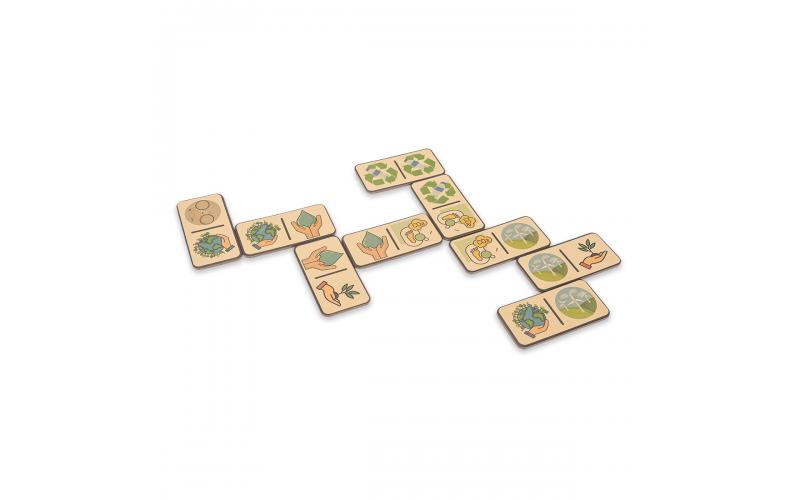 Domino Ecoworld, beżowy