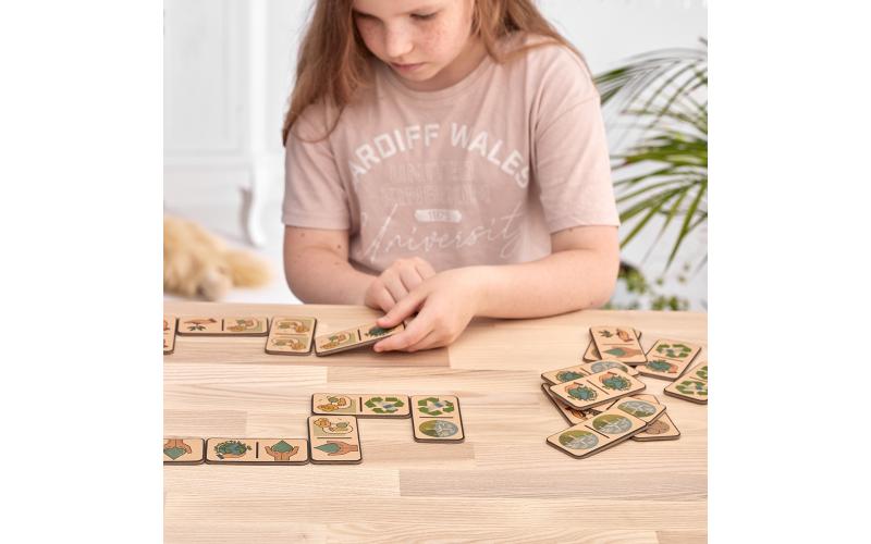 Domino Ecoworld, beżowy