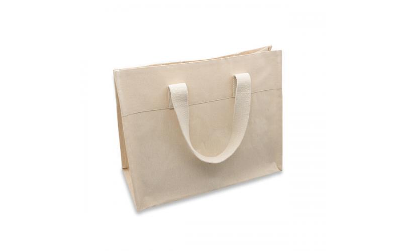 Torba bawełniana z kieszonką Alinea, beżowy