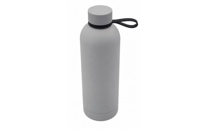 Butelka termiczna z uchwytem Mendoza Duo 500 ml, szary