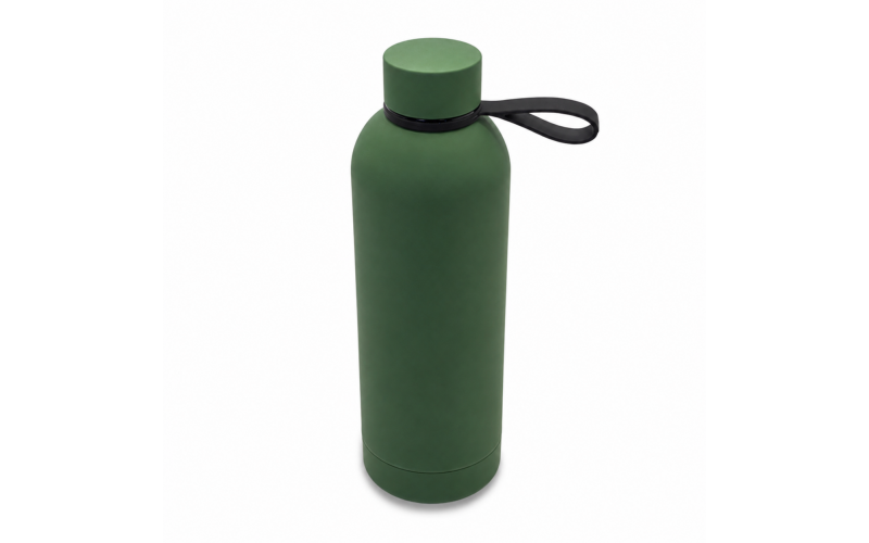 Butelka termiczna z uchwytem Mendoza Duo 500 ml, ciemny zielony