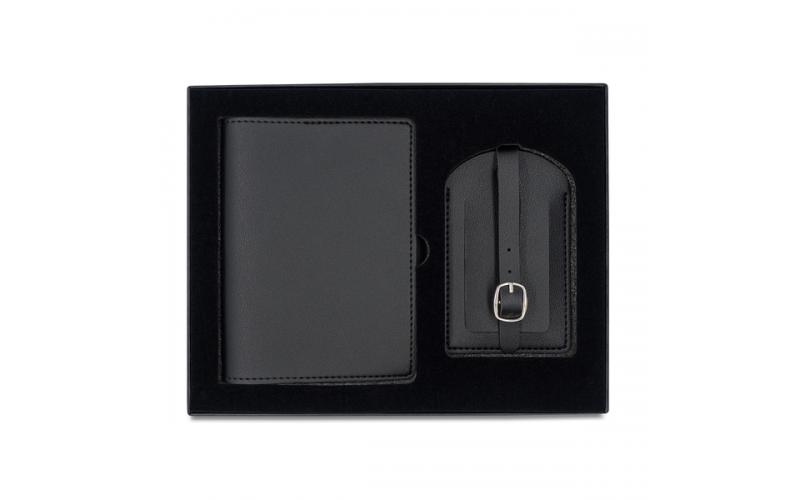 Podróżny zestaw upominkowy Flyer, czarny