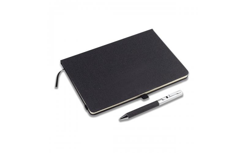 Notes z długopisem w pudełku Gibson, czarny