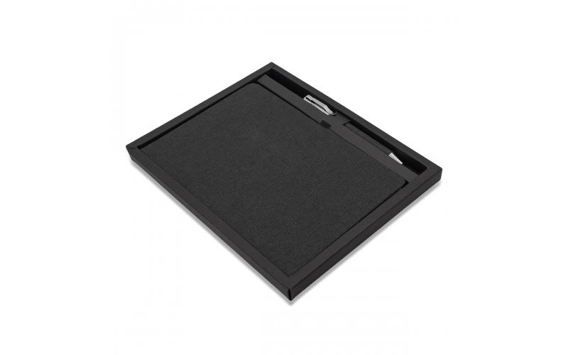 Notes z długopisem w pudełku Gibson, czarny