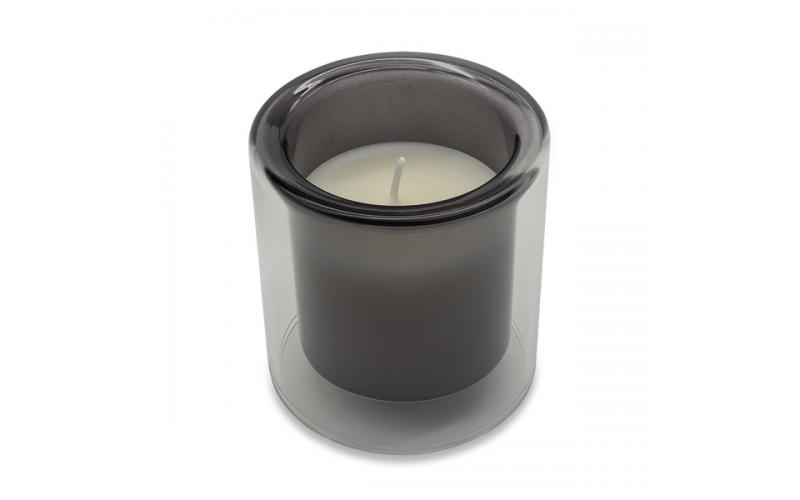 Świeca zapachowa w szkle Glasen, grafitowy