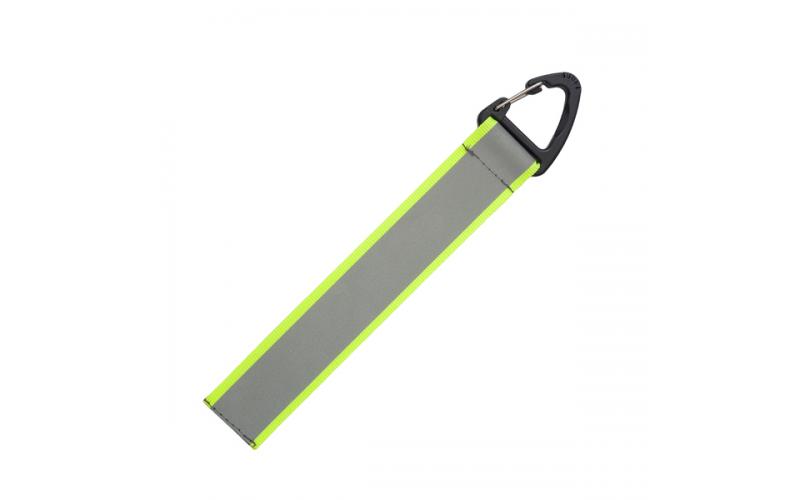 Przywieszka z karabińczykiem Flashy, srebrny