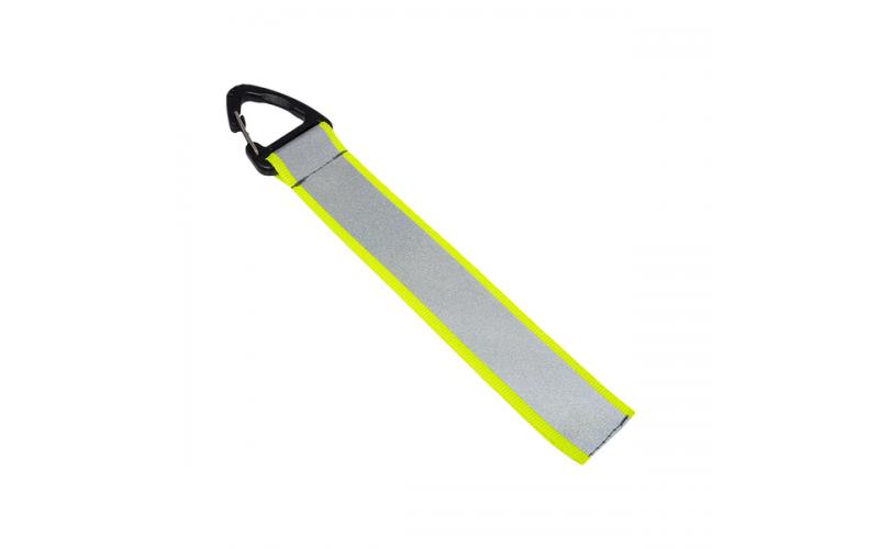 Przywieszka z karabińczykiem Flashy, srebrny