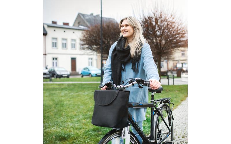 Torba na rower Cityride, czarny