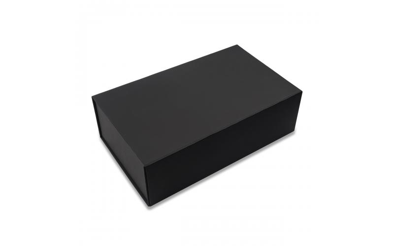 Duże składane pudełko prezentowe Brixton, czarny