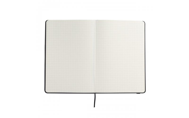 Notes A5, w oprawie z materiału RPET, Westminster, czarny