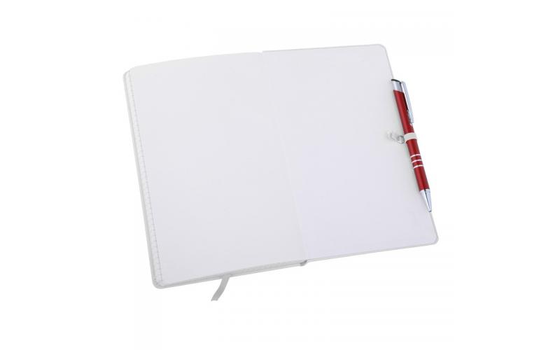 Notatnik 130x210/80k kratka Asturias, biały