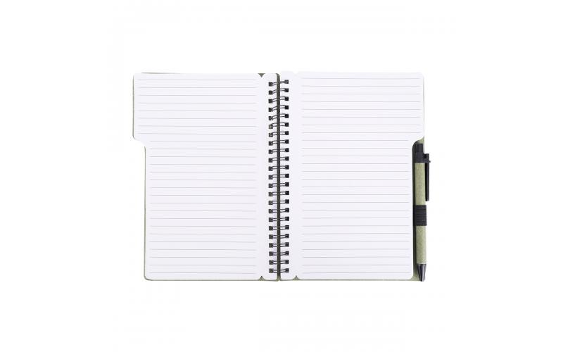 Notatnik Telde A5, zielony