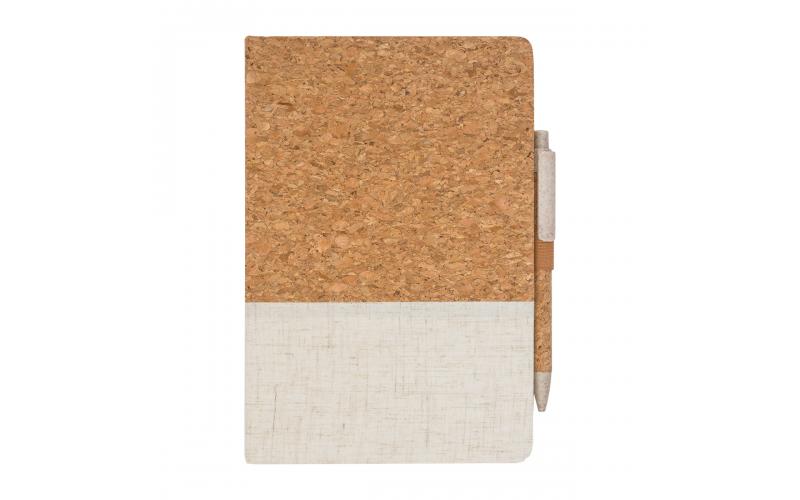 Zestaw z notesem Tossa, beżowy