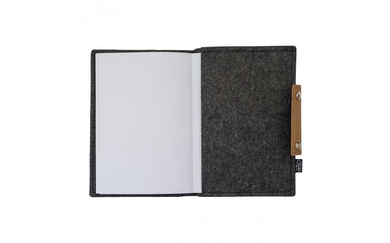 Organizer w okładce filcowej Iga, szary