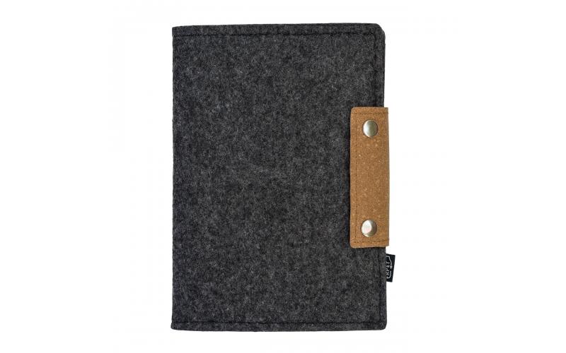 Organizer w okładce filcowej Iga, szary