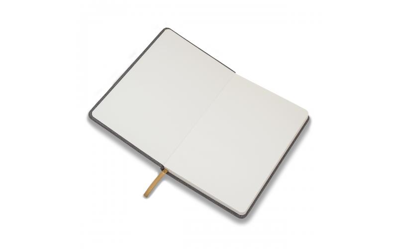 Notes z kieszonką na telefon Irun, szary