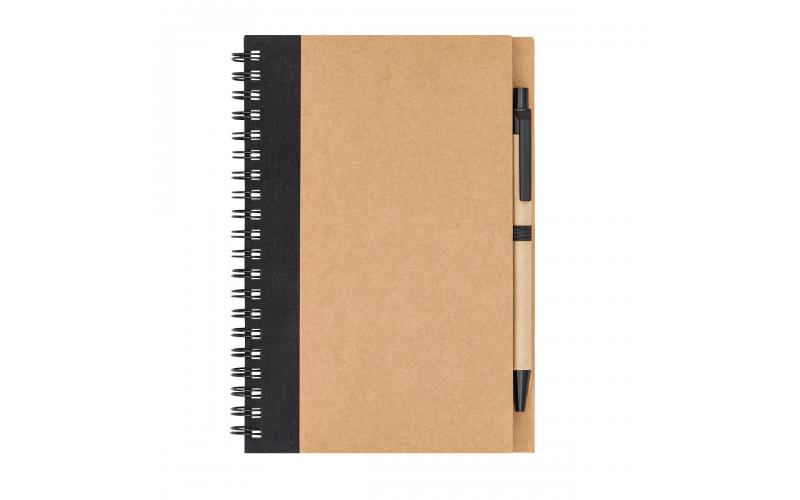 Notes z długopisem Dalvik, czarny