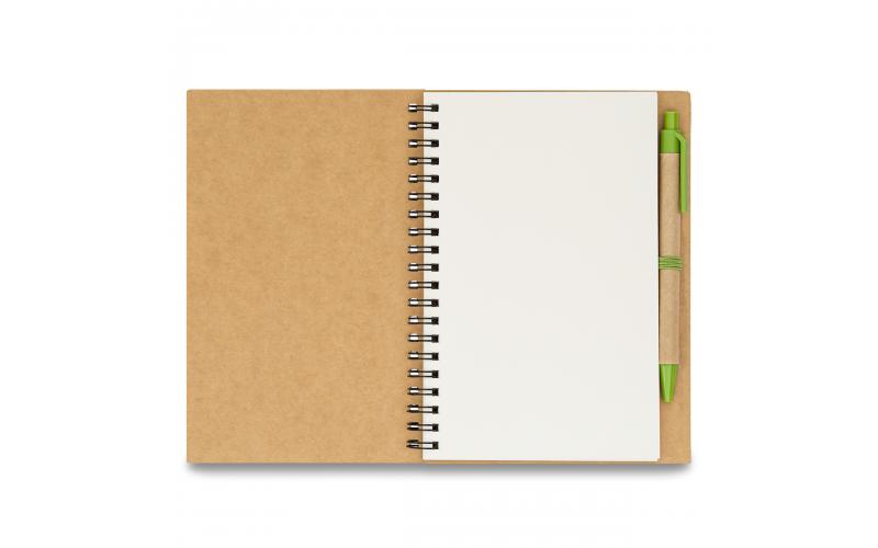 Notes z długopisem Dalvik, zielony