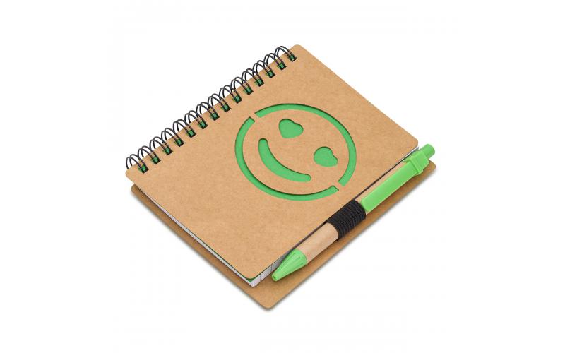 Notes Smile, zielony