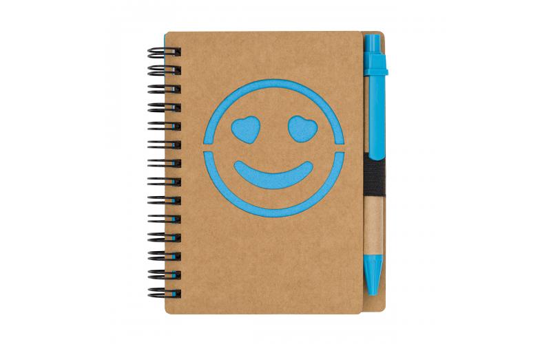 Notes Smile, jasny niebieski