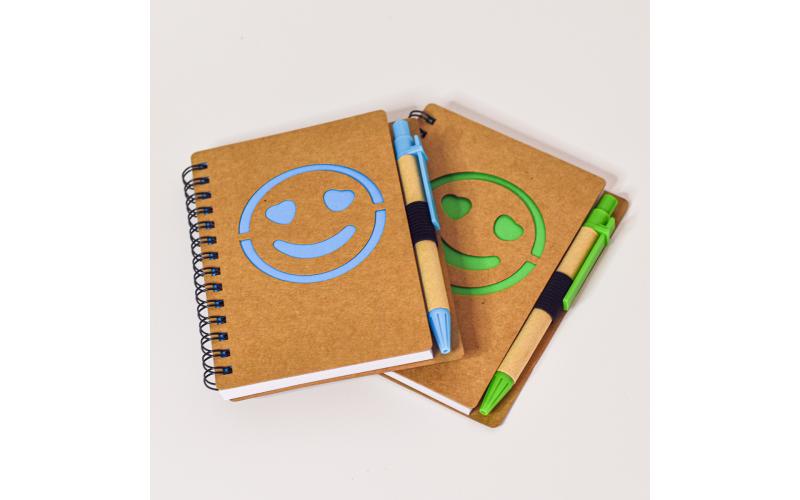 Notes Smile, jasny niebieski