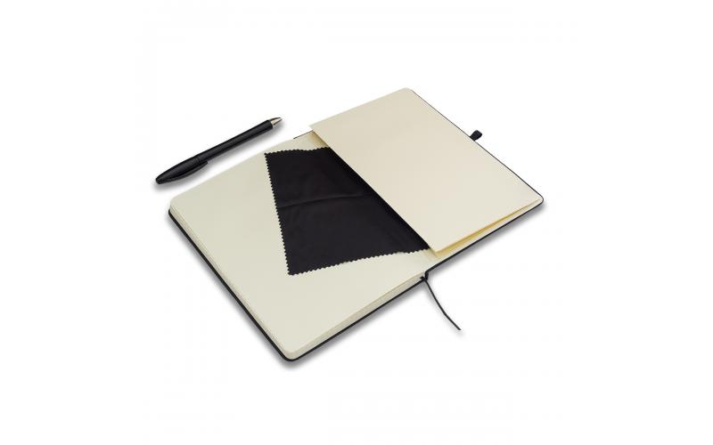 Notes z tablicą suchościeralną Blanko, czarny