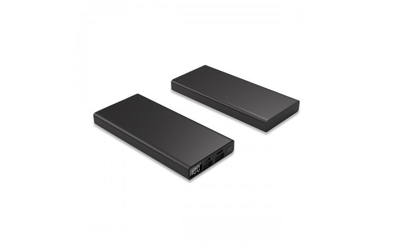 Power bank 10000 mAh (PD22,5W) Rapido, czarny