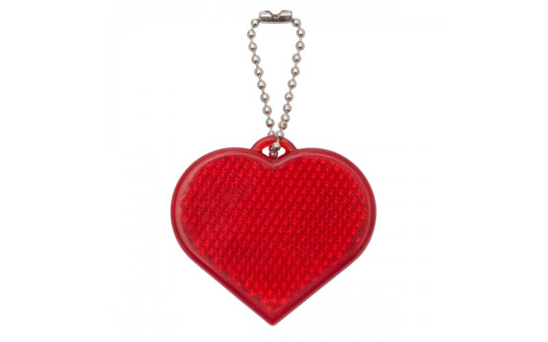 Zawieszka Heart Reflect, czerwony